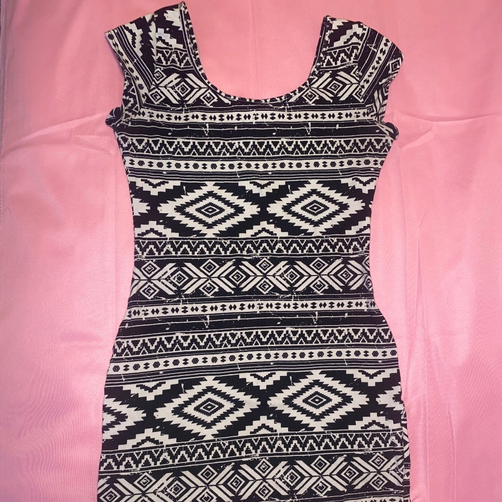 Abstract dress